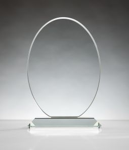 Vertical Oval 5"h x 1/2"t